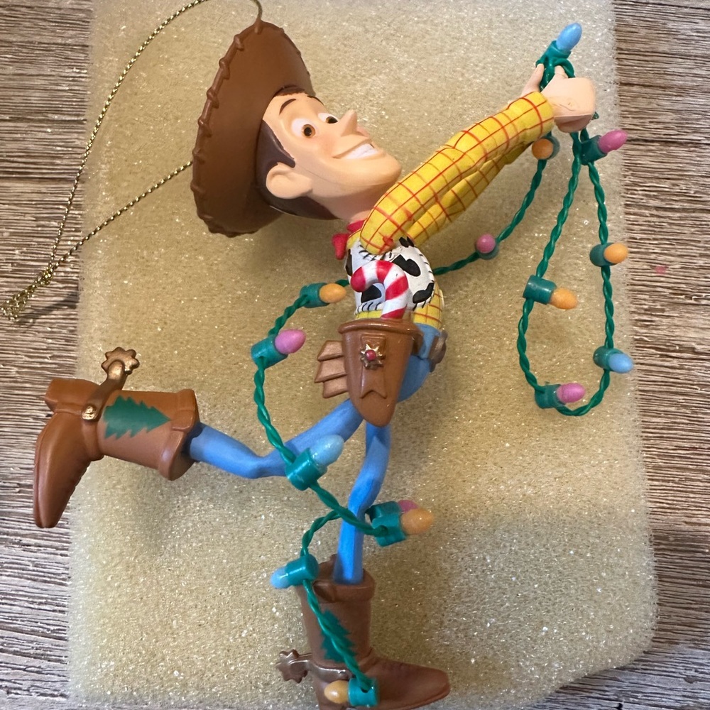 Christmas Magic Toy Story Woody ornament